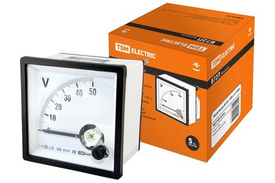 Вольтметры стрелочные В72 (под квадратный вырез в щитке)