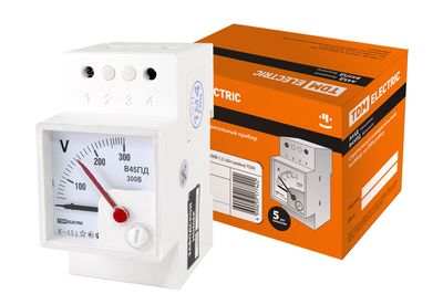 Вольтметры стрелочные В45Д (DIN-рейка)