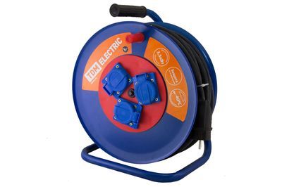 Удлинители силовые на катушке (провод КГ)