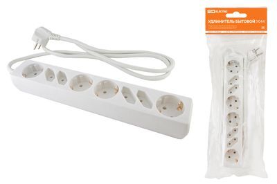 Удлинители бытовые - 8 розеток