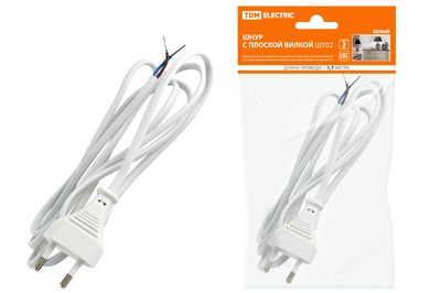 Удлинительные шнуры c плоской вилкой