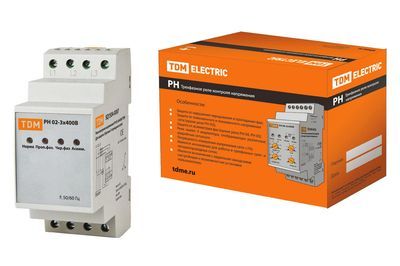 Реле контроля напряжения серии РН