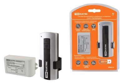 Беспроводное управление освещением ПУ-МК (пульт ПУ + приемник МК) (радиоканал)