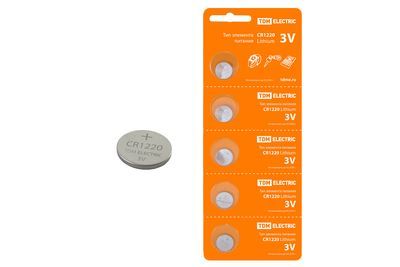 Элементы питания литиевые (дисковые)