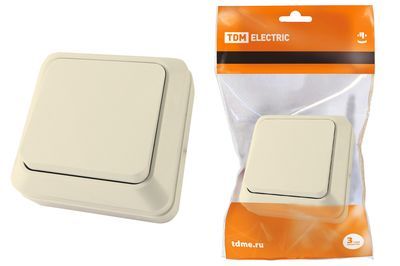 Серия "Ладога" IP20 (открытая установка) - цвет слоновая кость"