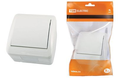 Серия "Селигер" IP44 (открытая установка ) - цвет белый"