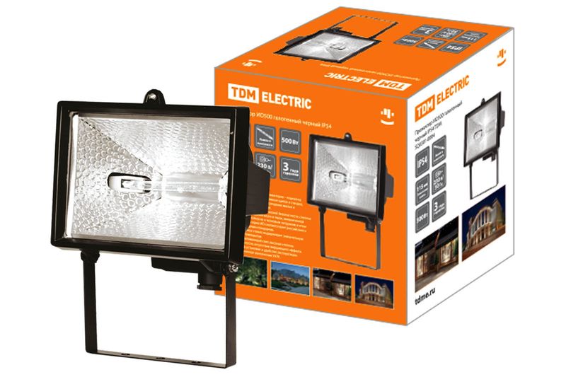 Прожекторы галогенные серии ИО