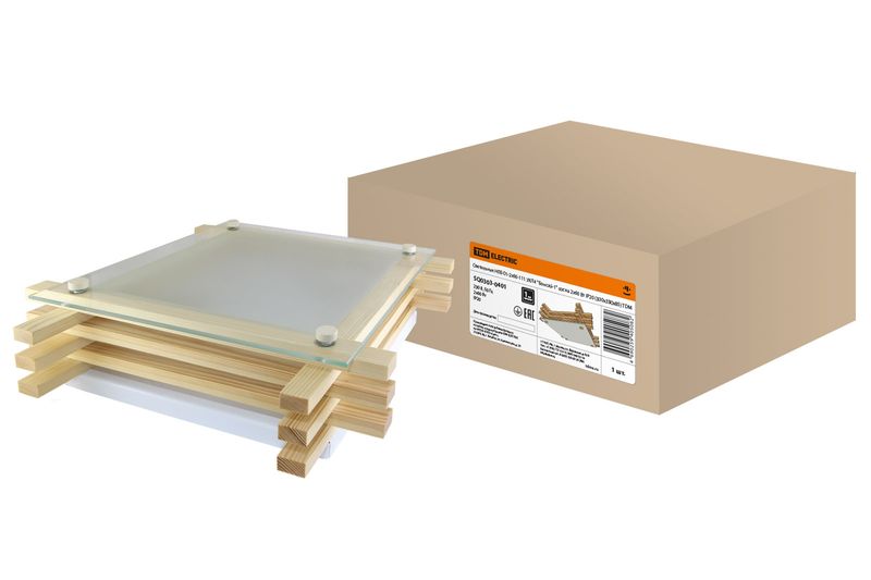 Светильники серии НПБ с деревянным основанием