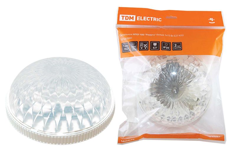 Светильники пластиковые серий НПО, НПП