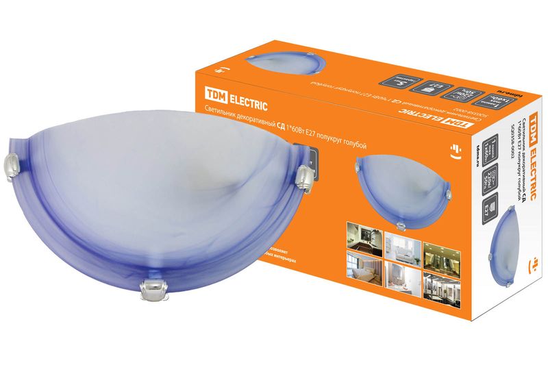 Светильники декоративные серии СД в разборе