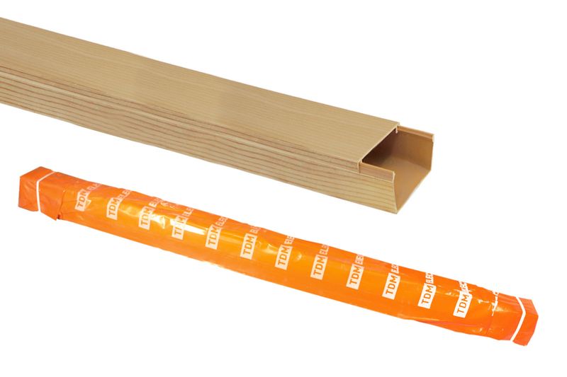 Кабель-каналы магистральные - "ЭКО" цвет сосна 3D"