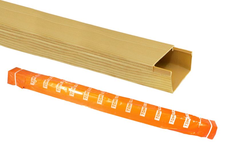 Кабель-каналы магистральные - цвет желтая сосна