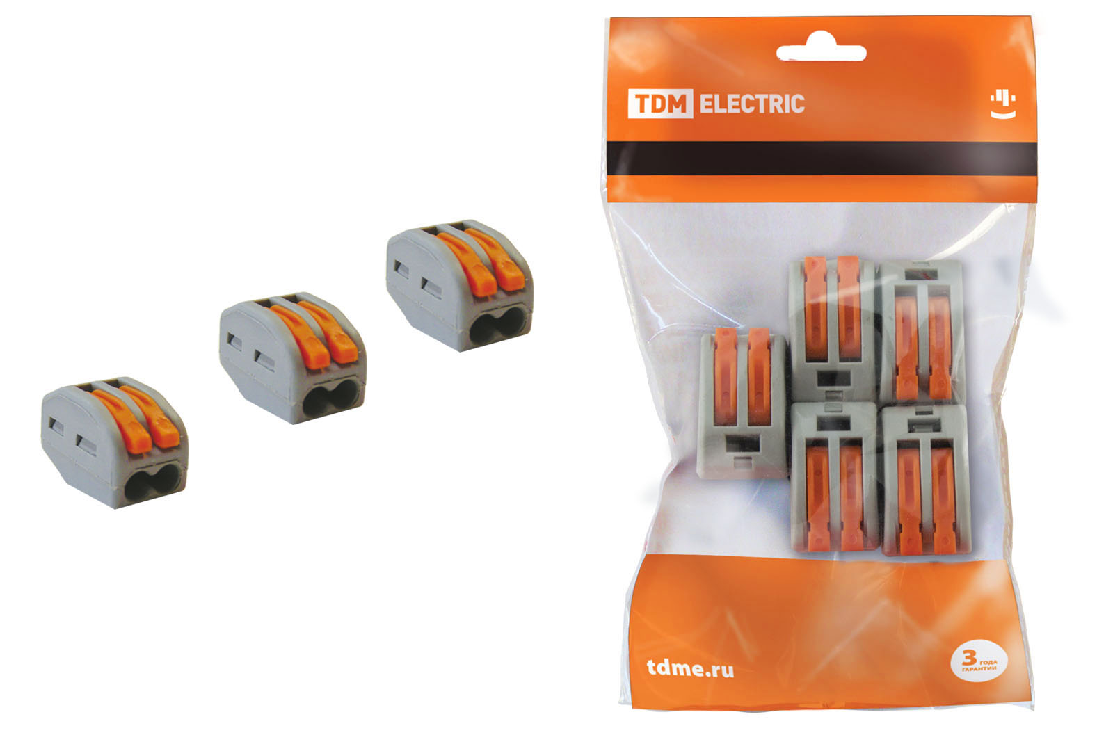 Клеммы соединительные СК - пром./розн. упаковка