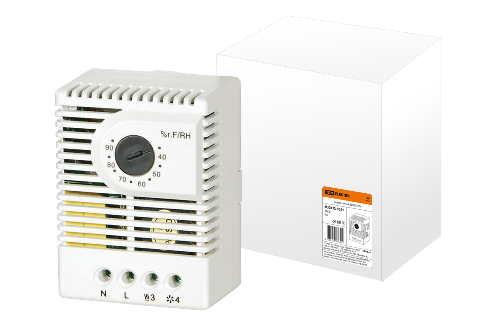 Система контроля и управления климатом шкафов - Термостаты и гигрометры