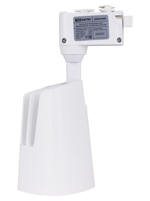 Светильник трековый однофазный LED TRL-02-035-NW 35 Вт, 24°, 4000 К, 90 Ra, белый, TDM — изображение 3