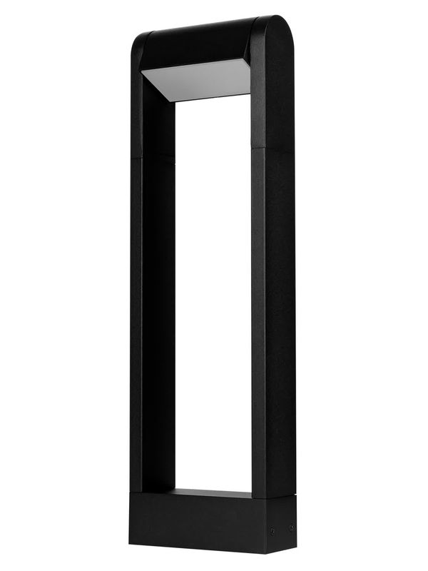 Светильник садово-парковый LED, Аура, H500 мм, 6 Вт, 3000 K, алюм./черн., IP65, TDM