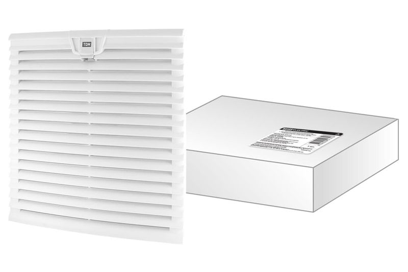 Вентиляционная решетка с фильтром для вентилятора ВФУ SQ0832-0114 (323 мм) TDM SQ0832-0119