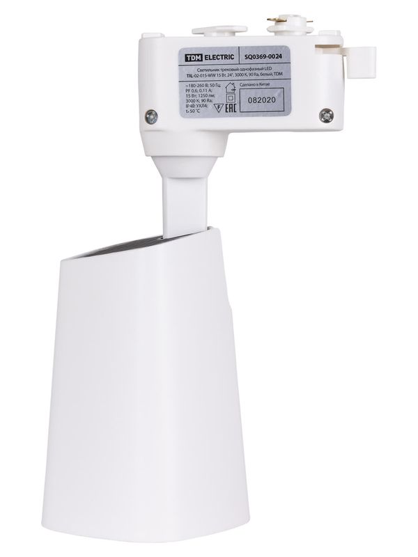 Светильник трековый однофазный LED TRL-02-025-NW 25 Вт, 24°, 4000 К, 90 Ra, белый, TDM — изображение 3
