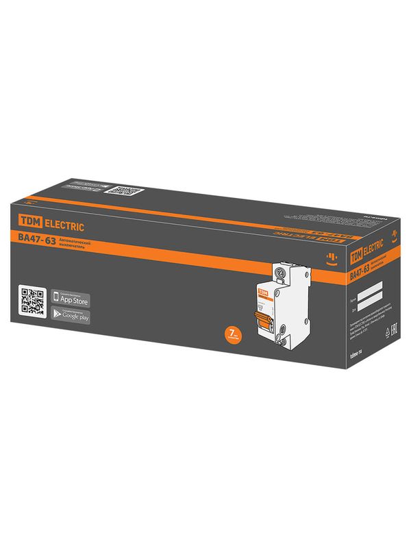 Авт. выкл.ВА47-63 1Р 10А 4,5кА х-ка B TDM