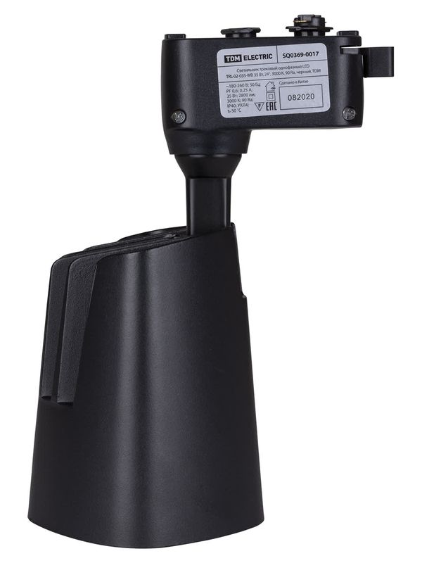 Светильник трековый однофазный LED TRL-02-035-WB 35 Вт, 24°, 3000 К, 90 Ra, черный, TDM