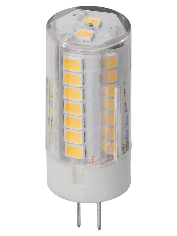 Лампа светодиодная G4-3 Вт-230 В-3000 К, SMD, 16x43 мм TDM