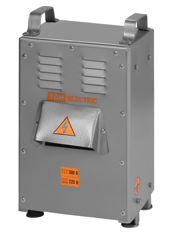 Трансформатор понижающий ТСЗИ 2,5 3ф., 380; 220/220 В, ал. TDM