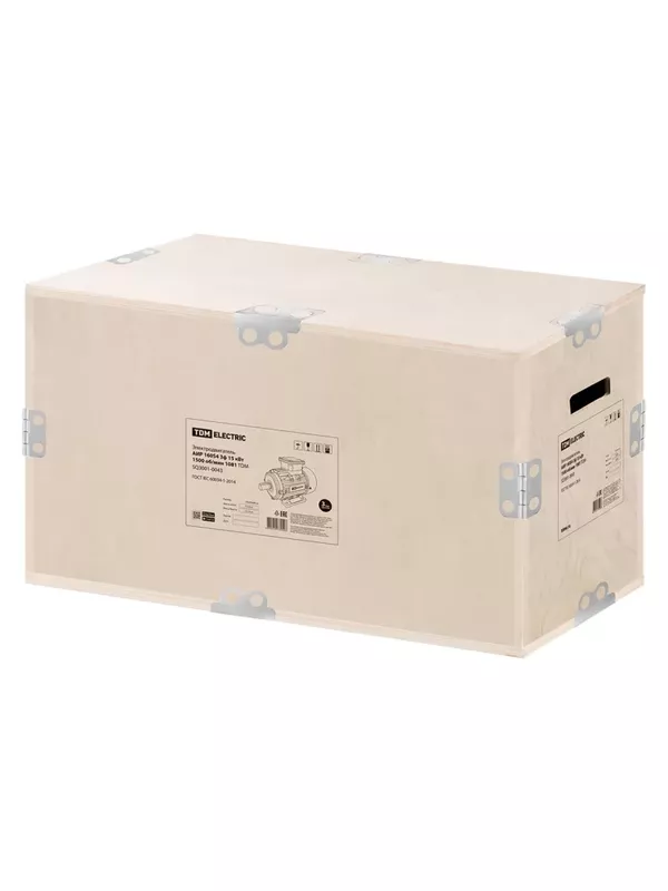 Электродвигатель АИР 160S4 3ф 15 кВт 1500 об/мин 1081 TDM