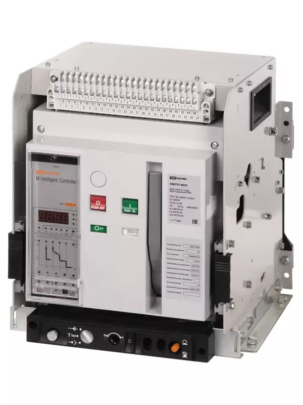 Автоматический выключатель ВА90-2000 3Р 1250А 80кА выдвижной TDM