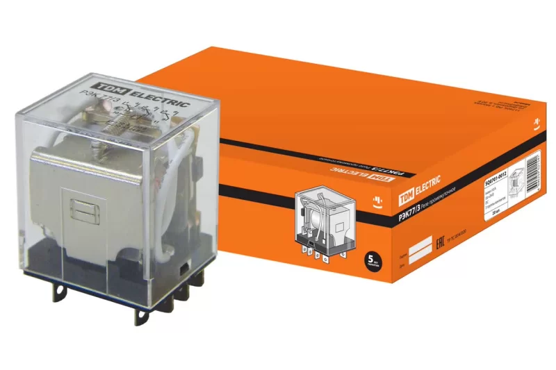 Реле РЭК77/3 10А 24В DC TDM SQ0701-0012