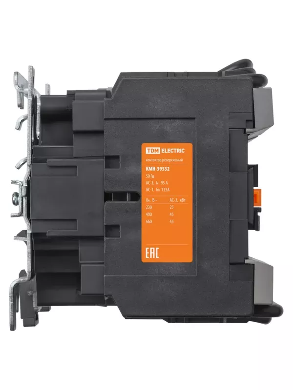 Контактор КМН-39532 реверс 95А 230В/АС3 2НО; 2НЗ TDM
