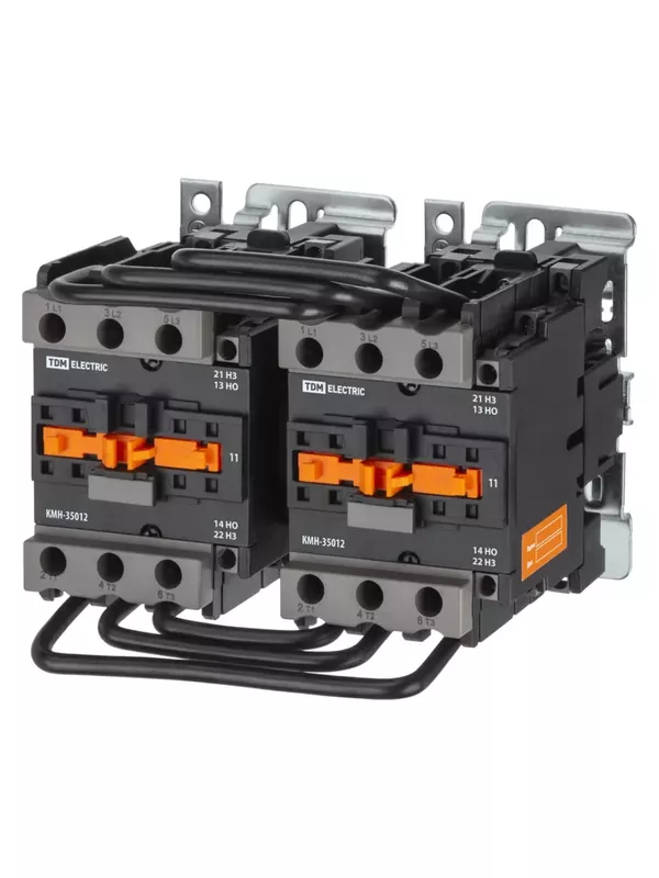 Контактор КМН-35032 реверс 50А 230В/АС3 2НО; 2НЗ TDM — изображение 4