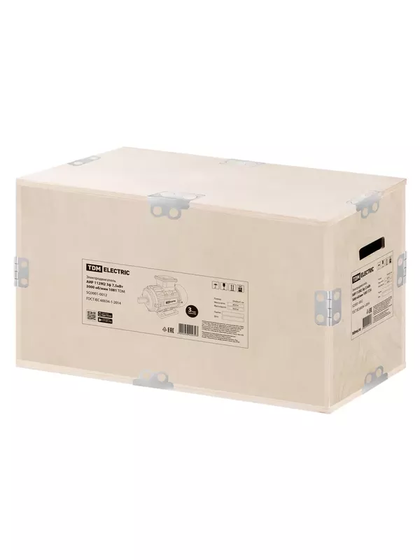 Электродвигатель АИР 112M2 3ф 7,5кВт 3000 об/мин 1081 TDM