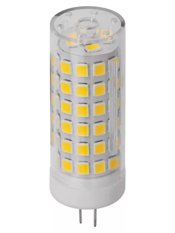 Лампа светодиодная G4-7 Вт-230 В-3000 К, SMD, 18,5x57 мм TDM — изображение 2