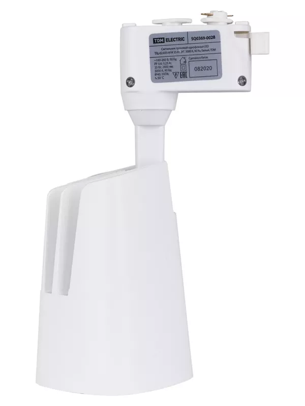 Светильник трековый однофазный LED TRL-02-045-NW 45 Вт, 24°, 4000 К, 90 Ra, белый, TDM — изображение 6