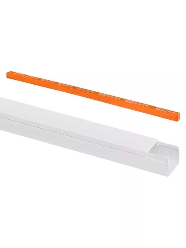 Кабель-канал 16х16 (2 м) белый TDM