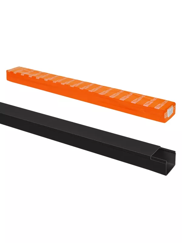 Кабель-канал 60х40 (2 м) чёрный TDM