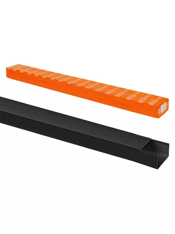 Кабель-канал 100х60 (2 м) чёрный TDM