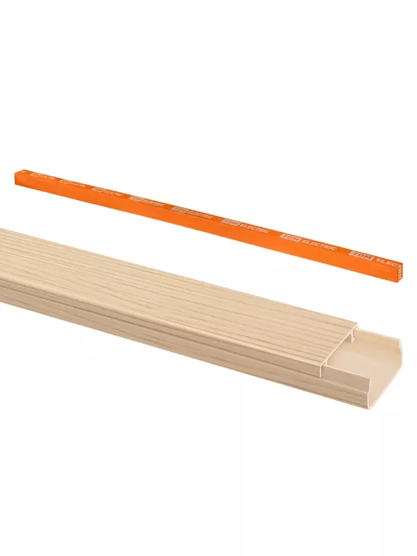 Кабель-канал 20х10 (9 шт по 2 м) "ЭКО" 3D сосна (розн.упак.) TDM