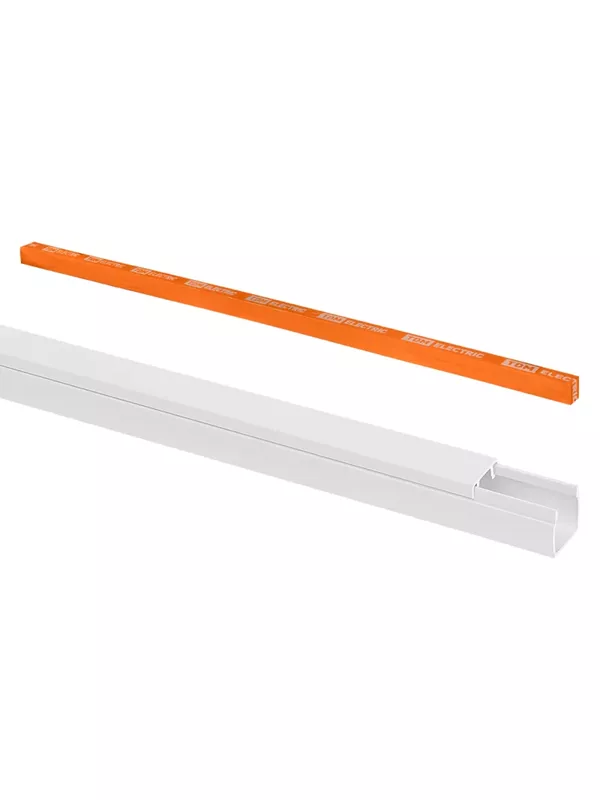 Кабель-канал 12х12 (12 шт по 2 м) белый (розн.упак.) TDM