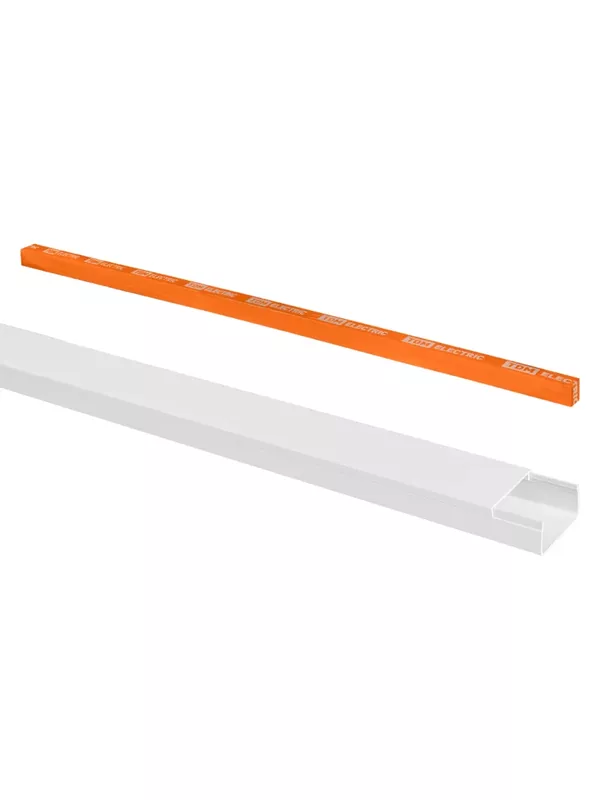 Кабель-канал 40х16 (3 шт по 2 м) белый (розн.упак.) TDM