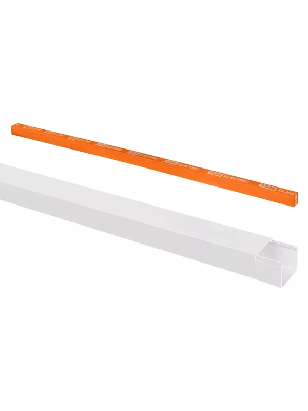 Кабель-канал 60х40 (2 шт по 2 м) белый (розн.упак.) TDM