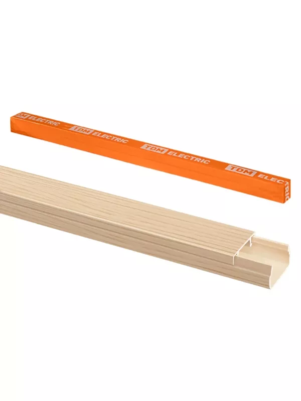 Кабель-канал 15х10 (12 шт по 1 м) "ЭКО" 3D сосна (розн.упак.) TDM