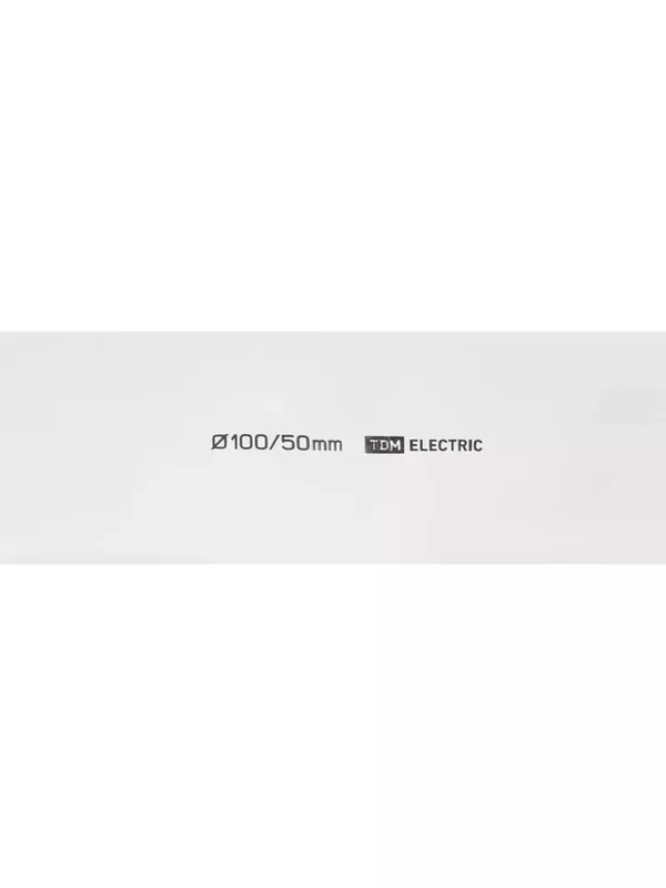 Термоусаживаемая трубка ТУТнг 100/50 белая (25 м/ролл) TDM
