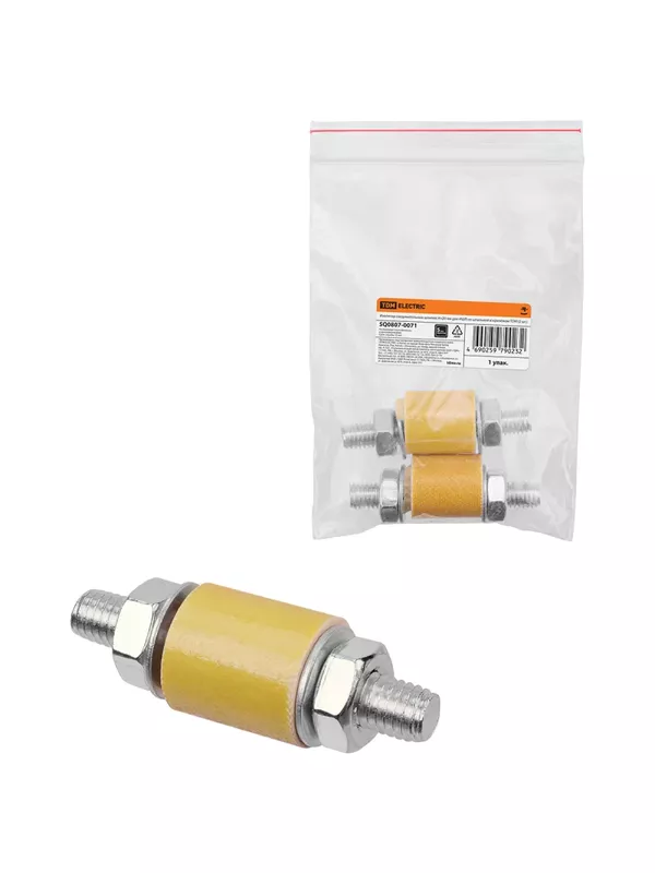 Изолятор соединительных шпилек H=20 мм для ИШП со шпилькой и крепежом TDM (2 шт.)