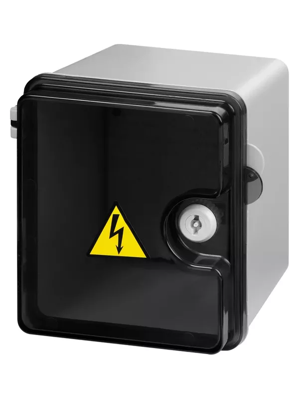 ЩРНп полистирол, прозр. крышка АБС-пластик, монтажная панель, IP54, (200х175х135) TDM