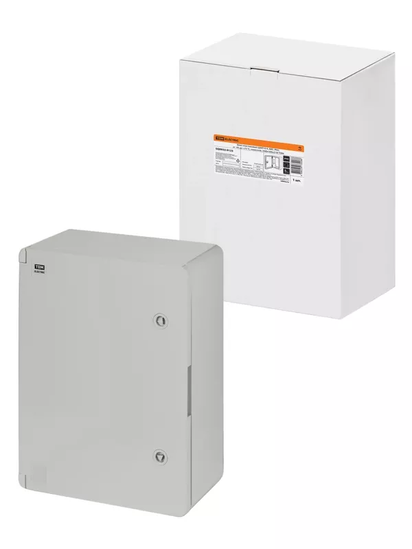 Бокс пластиковый ЩМП-0-4, ABS, IP65, от -45 до +75 °С, навесной, (400x300x210) TDM