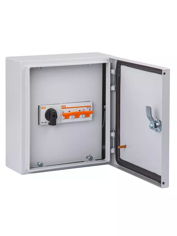 Ящик с рубильником ЯРП-100А модульный IP54 (РМ-100 + ВА 47-100) TDM