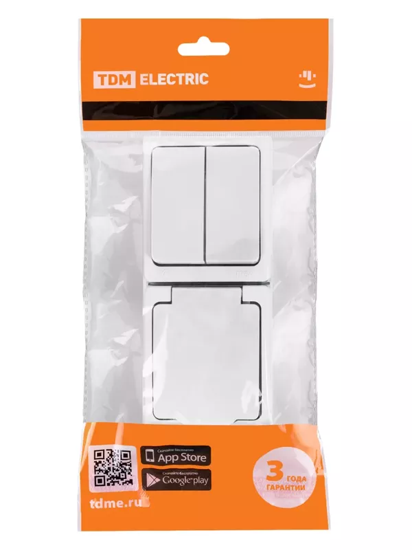 Серия "Вуокса" IP54 - цвет белый