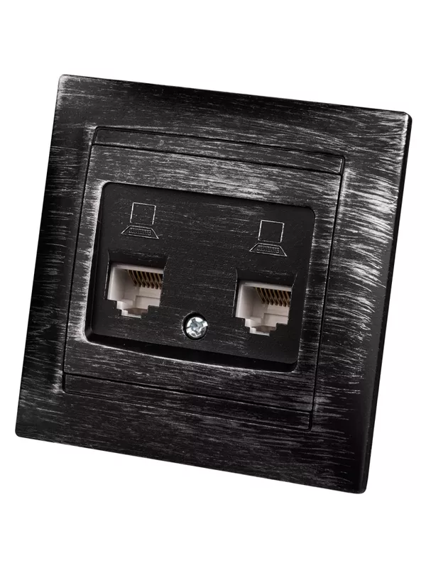 Серия "Лама" (скрытая установка) - цвет старинное серебро