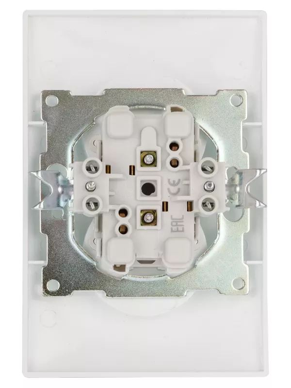 Розетка двойная 2П 10А 250В  перламутр "Лама" TDM